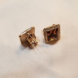 unknown Jewelry - Stunning Brown Quartz Earrings unknown Jewelry - Stunning Brown Quartz Earrings